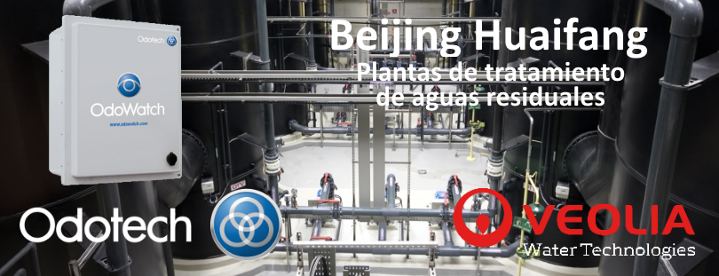 Odotech, Beijing, Veolia, waste water, eaux usées, plantas de tratamiento de aguas residuales, wwtp