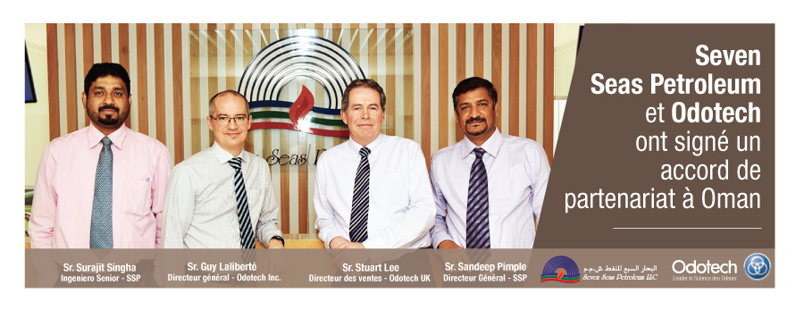 Seven Seas Petroleum et Odotech ont signé un accord de partenariat à Oman